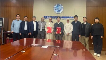 الزراعة: تعاون مصري صيني لتعزيز الابتكار في مجال الصحة الحيوانية