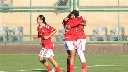 الكرة النسائية.. الأهلي «فريق2007» يفوز على المطرية 13-0 في بطولة الجمهورية