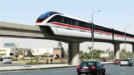 اليوم.. بدء التشغيل التجريبي لمونوريل شرق النيل بدون ركاب