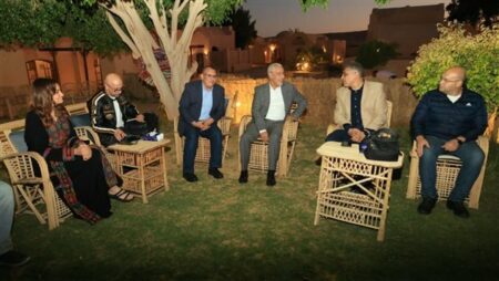 محافظ الجيزة يرحب بالوفود المشاركة بالمهرجان الدولي للتمور بالواحات البحرية