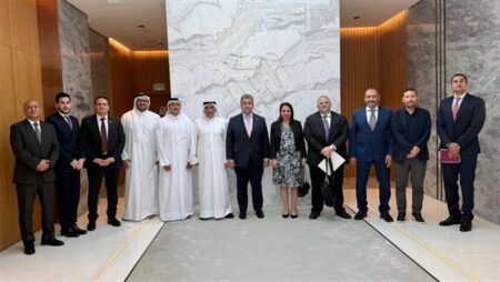 التمثيل التجارى في الدوحة يبحث سبل زيادة استثمارات مجموعة المانع القطرية في مصر التمثيل التجارى في الدوحة يبحث سبل زيادة استثمارات مجموعة المانع القطرية في مصر