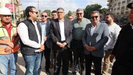 محافظ الجيزة يتفقد المسارات البديلة لمواقع أعمال مترو الهرم ويكلف بسرعة تجهيزها محافظ الجيزة يتفقد المسارات البديلة لمواقع أعمال مترو الهرم ويكلف بسرعة تجهيزها