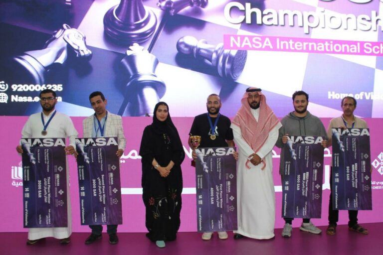 ختام بطولة مدارس ناسا العالمية للشطرنج بجدة ختام بطولة مدارس ناسا العالمية للشطرنج بجدة