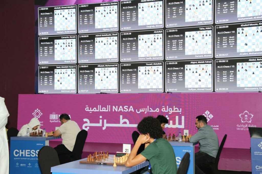 ختام بطولة مدارس ناسا العالمية للشطرنج بجدة 5 ختام بطولة مدارس ناسا العالمية للشطرنج بجدة
