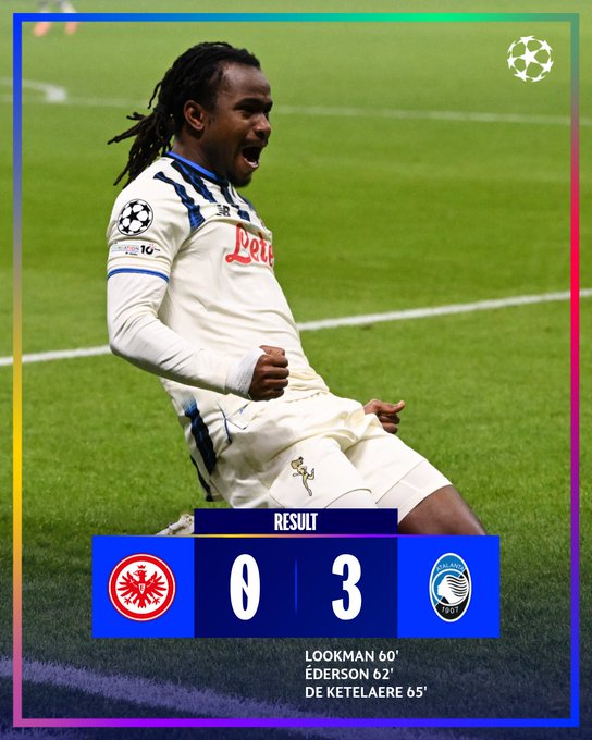 أتالانتا يضرب بقوة بثلاثية في شباك فرانكفورت