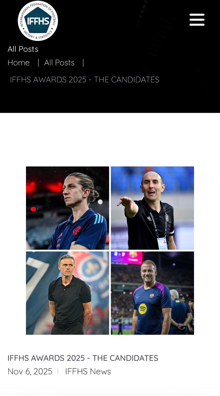 الاتحاد الدولي للتاريخ والإحصاء يرشح يورتشيتش لجائزة أفضل مدرب في العالم لعام 2025