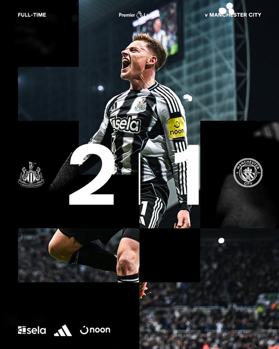 بارنيس يقود نيوكاسل لإسقاط مانشستر سيتي في قمة مثيرة