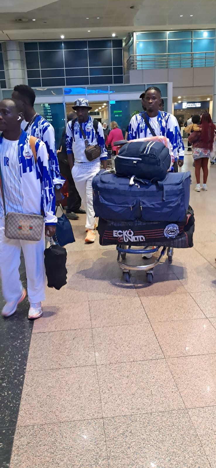 دوري أبطال أفريقيا.. بعثة ريفرز النيجيري تصل القاهرة لمواجهة بيراميدز| صور
