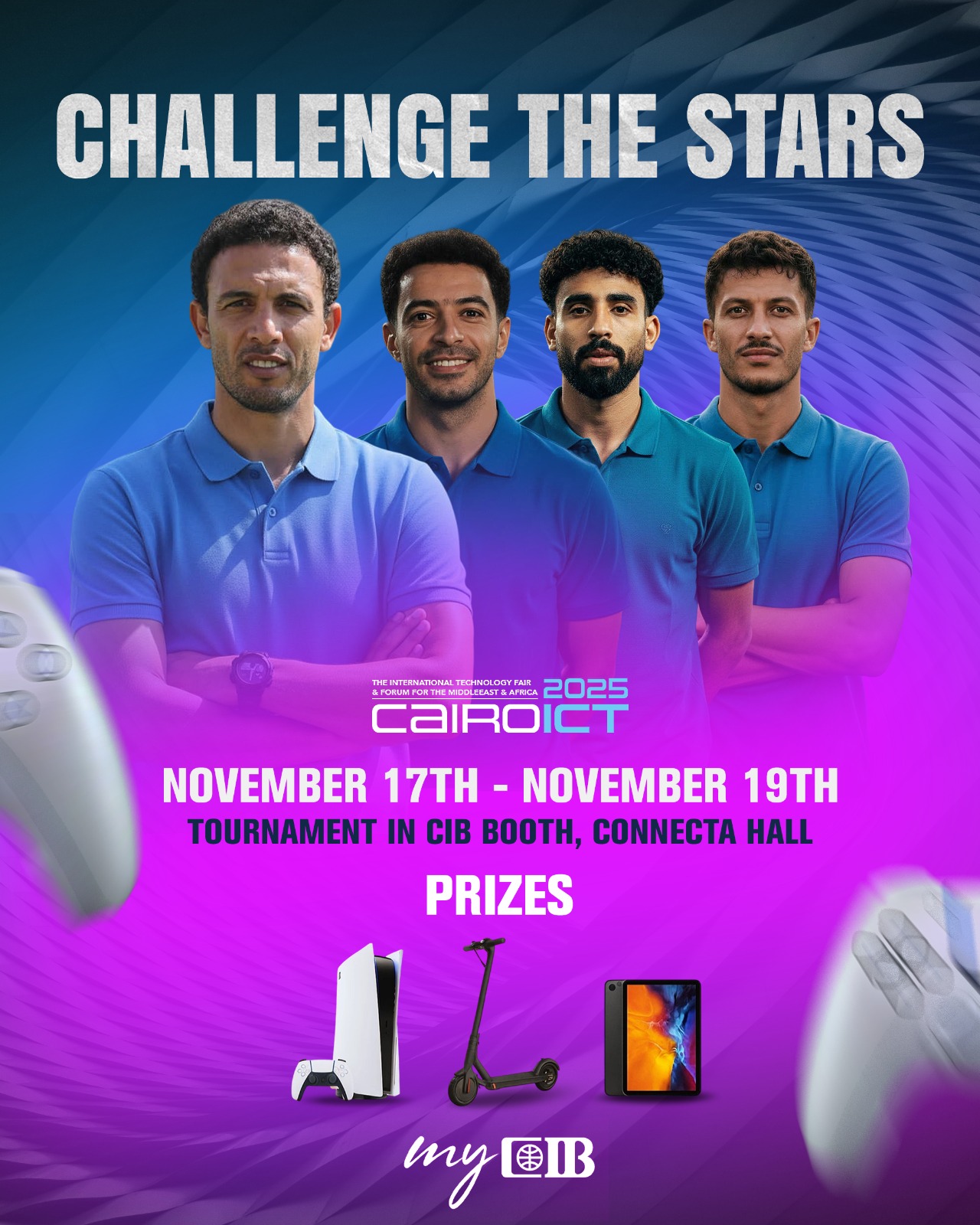 في مقدمتهم جدو وسعد وعمر جابر.. نجوم الكرة يشاركون في دورة للبلايستيشين