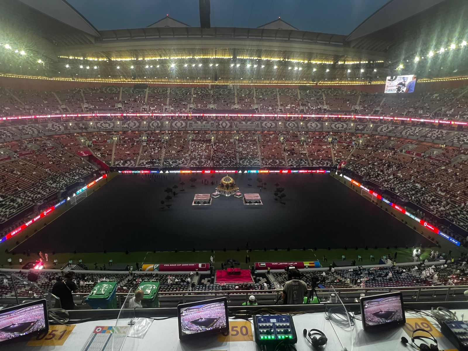 مصر24 نيوز ترصد بالصور استعدادات حفل افتتاح كأس العرب في قطر