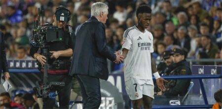 أنشيلوتي يحذر فينيسيوس بِشأن وضعه مع منتخب البرازيل