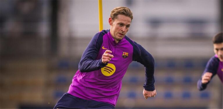 برشلونة يعلن سبب غياب دي يونج عن مباراة أتلتيكو مدريد برشلونة يعلن سبب غياب دي يونج عن مباراة أتلتيكو مدريد