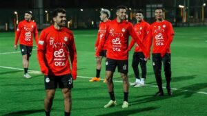 منتخب مصر يواصل تدريباته بمركز المنتخبات الوطنية استعدادًا لأمم أفريقيا