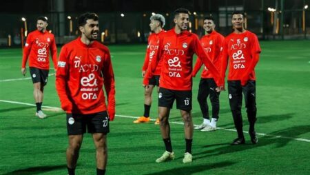 منتخب مصر يواصل تدريباته بمركز المنتخبات الوطنية استعدادًا لأمم أفريقيا منتخب مصر يواصل تدريباته بمركز المنتخبات الوطنية استعدادًا لأمم أفريقيا