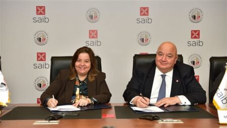 توقيع بروتوكول تعاون بين صندوق الإسكان الاجتماعي وبنك SAIB توقيع بروتوكول تعاون بين صندوق الإسكان الاجتماعي وبنك SAIB