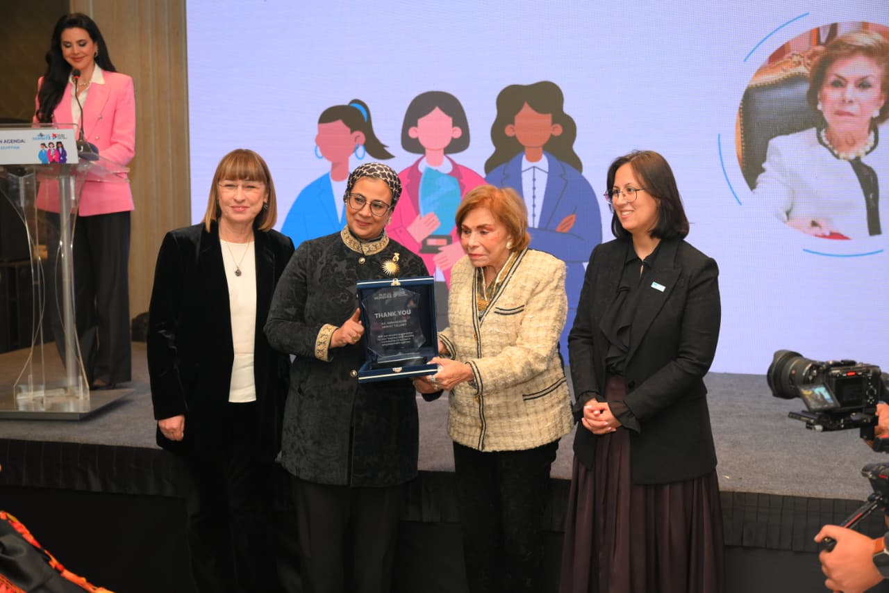 هيئة الأمم المتحدة للمرأة تكرم وزيرة التضامن الاجتماعي