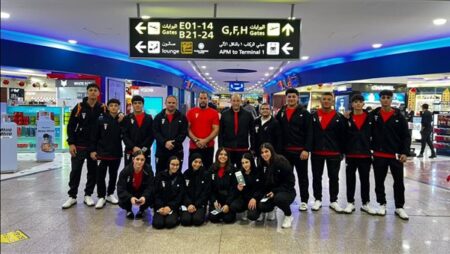 الفوج الثاني من البعثة المصرية يغادر إلى أنجولا للمشاركة في دورة الألعاب الإفريقية للشباب