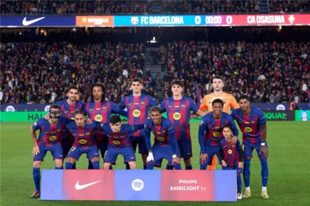 فيديو | جماهير برشلونة توجه رسالة ساخرة إلى تشابي ألونسو أمام أوساسونا فيديو | جماهير برشلونة توجه رسالة ساخرة إلى تشابي ألونسو أمام أوساسونا