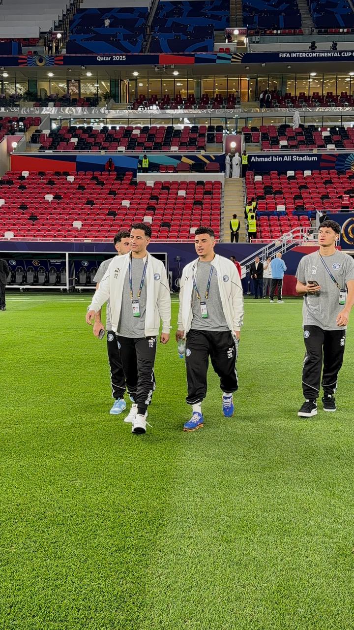 كأس القارات للأندية.. بيراميدز يتفقد ملعب "أحمد بن علي المونديالي" قبل مواجهة فلامنجو 5 كأس القارات للأندية.. بيراميدز يتفقد ملعب "أحمد بن علي المونديالي" قبل مواجهة فلامنجو