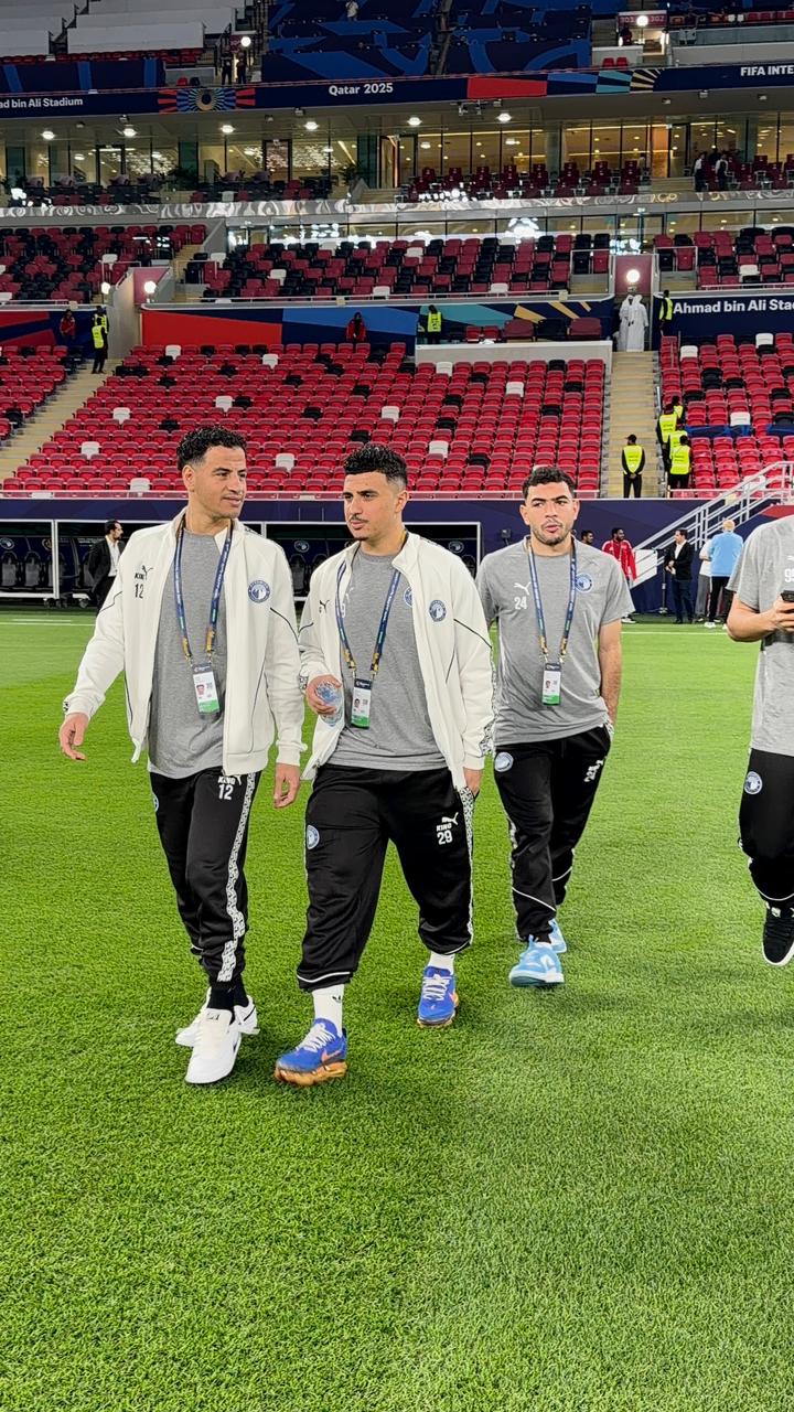 كأس القارات للأندية.. بيراميدز يتفقد ملعب "أحمد بن علي المونديالي" قبل مواجهة فلامنجو 4 كأس القارات للأندية.. بيراميدز يتفقد ملعب "أحمد بن علي المونديالي" قبل مواجهة فلامنجو