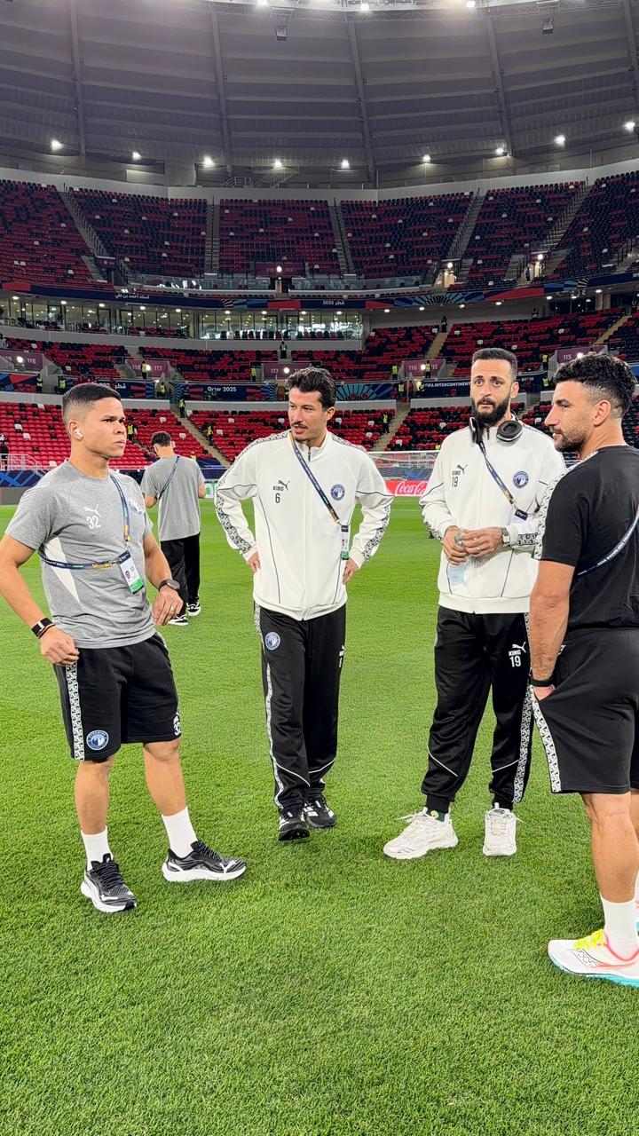 كأس القارات للأندية.. بيراميدز يتفقد ملعب "أحمد بن علي المونديالي" قبل مواجهة فلامنجو 3 كأس القارات للأندية.. بيراميدز يتفقد ملعب "أحمد بن علي المونديالي" قبل مواجهة فلامنجو
