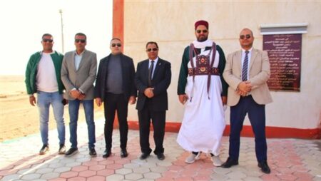 وزير الرياضة ورئيس الاتحاد المصري للرماية يفتتحان ميدان الرماية الجديد بالخارجة دعما للرياضات النوعية وزير الرياضة ورئيس الاتحاد المصري للرماية يفتتحان ميدان الرماية الجديد بالخارجة دعما للرياضات النوعية