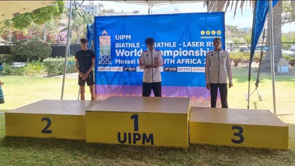 ذهب عالمي جديد لمصر.. عمر أحمد زيدان يتوج بطلاً للعالم في الليزر رن ذهب عالمي جديد لمصر.. عمر أحمد زيدان يتوج بطلاً للعالم في الليزر رن