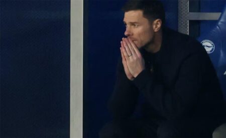 تشابي ألونسو يواجه اختبارًا صعبًا.. مباراتان تحسمان مستقبله مع ريال مدريد تشابي ألونسو يواجه اختبارًا صعبًا.. مباراتان تحسمان مستقبله مع ريال مدريد