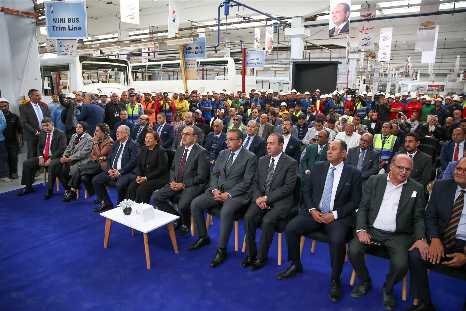 وزير قطاع الأعمال العام يشهد تسليم الدفعة الأولى من ميني باص "نصر ستار" 7 وزير قطاع الأعمال العام يشهد تسليم الدفعة الأولى من ميني باص "نصر ستار"