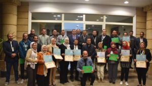 القابضة لمياه الشرب تشارك في فعاليات الملتقى العربي الإفريقي للشباب والبيئة القابضة لمياه الشرب تشارك في فعاليات الملتقى العربي الإفريقي للشباب والبيئة