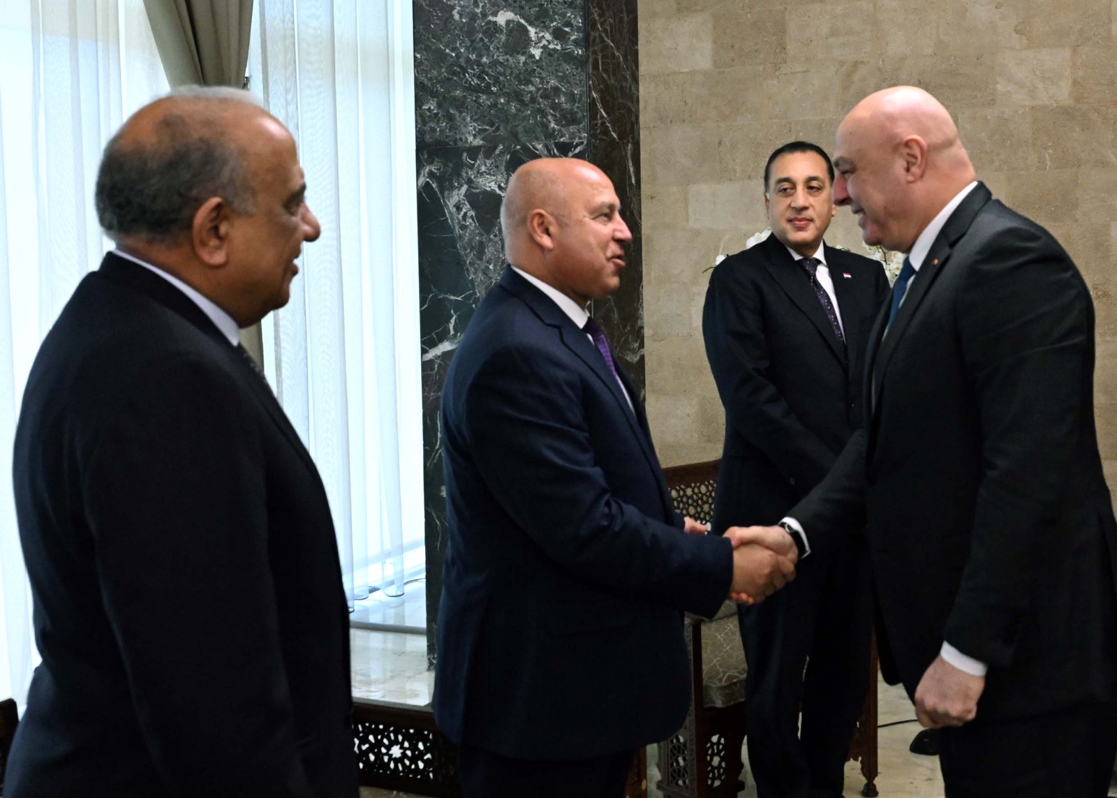 رئيس الجمهورية اللبناني يستقبل الدكتور مصطفى مدبولي بقصر "بعبدا".. صور