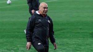 حسام حسن و تريزيجيه يحضران المؤتمر الصحفي لمباراة مصر وزيمبابوي غدًا