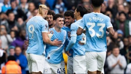 الدوري الإنجليزي.. جوارديولا يدفع بقوة مانشستر سيتي الضاربة أمام وست هام