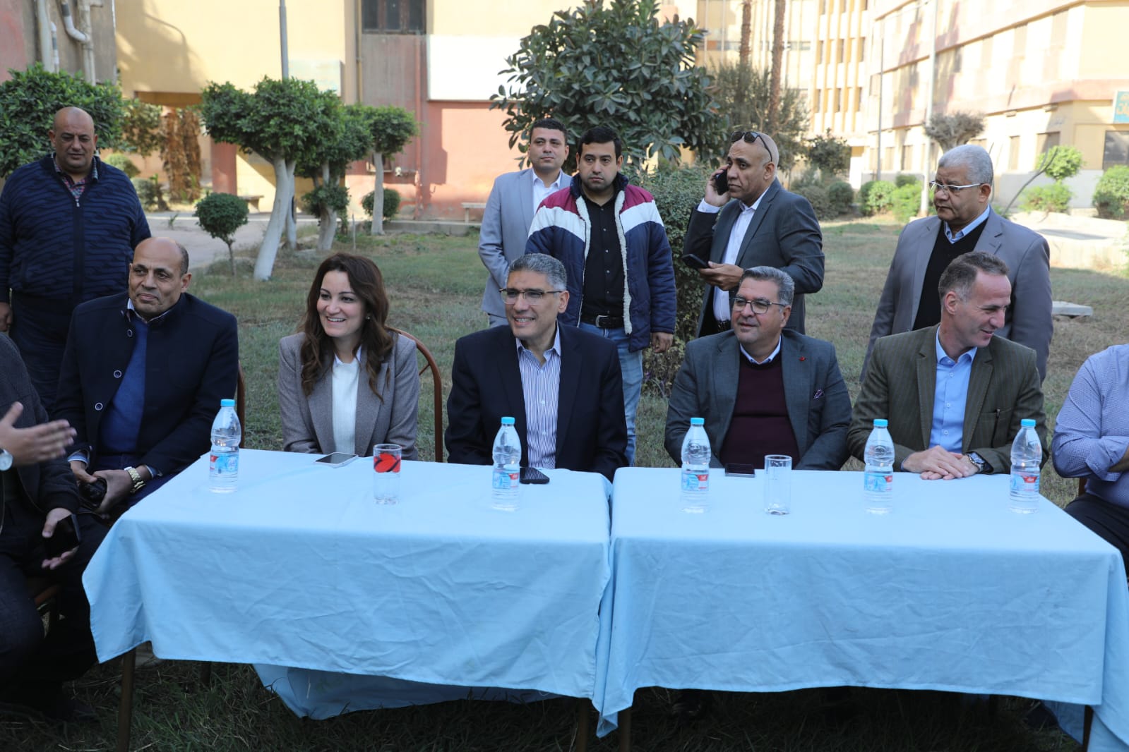 محافظ الجيزة يتفقد مدينة الطالبات بالعجوزة لمتابعة مستوى الخدمات