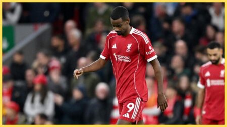 فيديو | إيزاك يسجل هدف ليفربول الأول أمام توتنهام ويغادر مصابًا