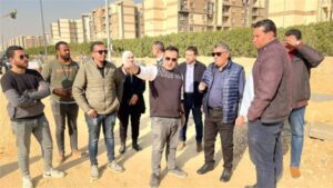 دفع العمل بوحدات "سكن لكل المصريين" بمدينة حدائق أكتوبر