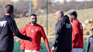 منتخب مصر يختتم تدريباته استعدادًا لمواجهة جنوب أفريقيا غدًا