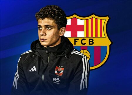 برشلونة يتخذ قرارًا جديدًا بشأن حمزة عبد الكريم بعد موقف الأهلي