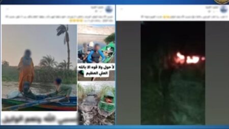 الداخلية تكشف حقيقة ادعاء إشعال النيران في مركبي صيد بأسيوط