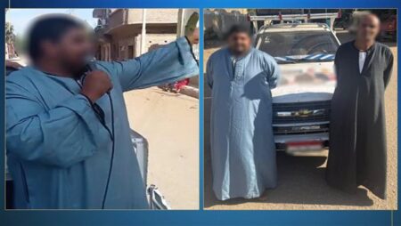 الداخلية تضبط سيارة بدعاية انتخابية مخالفة في قنا