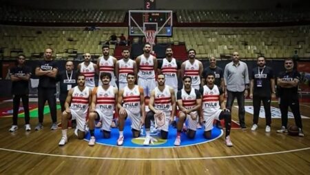 تأهل سلة الزمالك إلى الدور ربع النهائي لبطولة كأس مصر