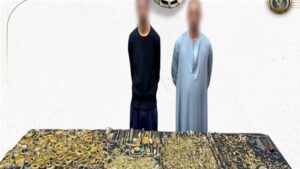 الداخلية تكشف سرقة مشغولات ذهبية من محل بالدرب الأحمر وتضبط المتهم