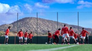 انطلاق مباراة مصر وأنجولا بأمم أفريقيا