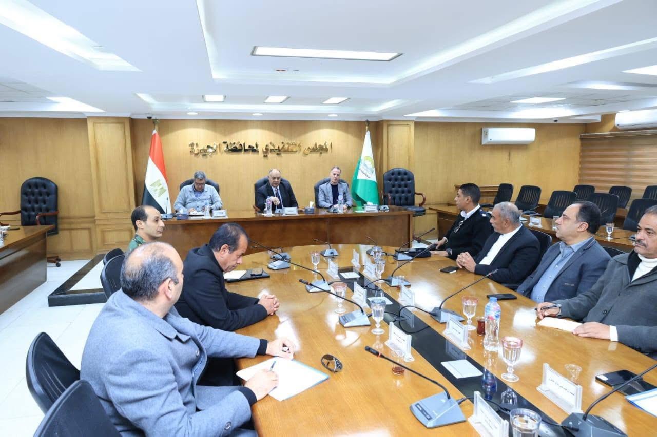 الجيزة تبحث استعدادات تنفيذ الموجة 28 لإزالة التعديات على أراضي أملاك الدولة 1 الجيزة تبحث استعدادات تنفيذ الموجة 28 لإزالة التعديات على أراضي أملاك الدولة