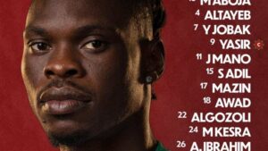 مزمل يقود تشكيل السودان أمام بوركينا فاسو في ختام دور المجموعات