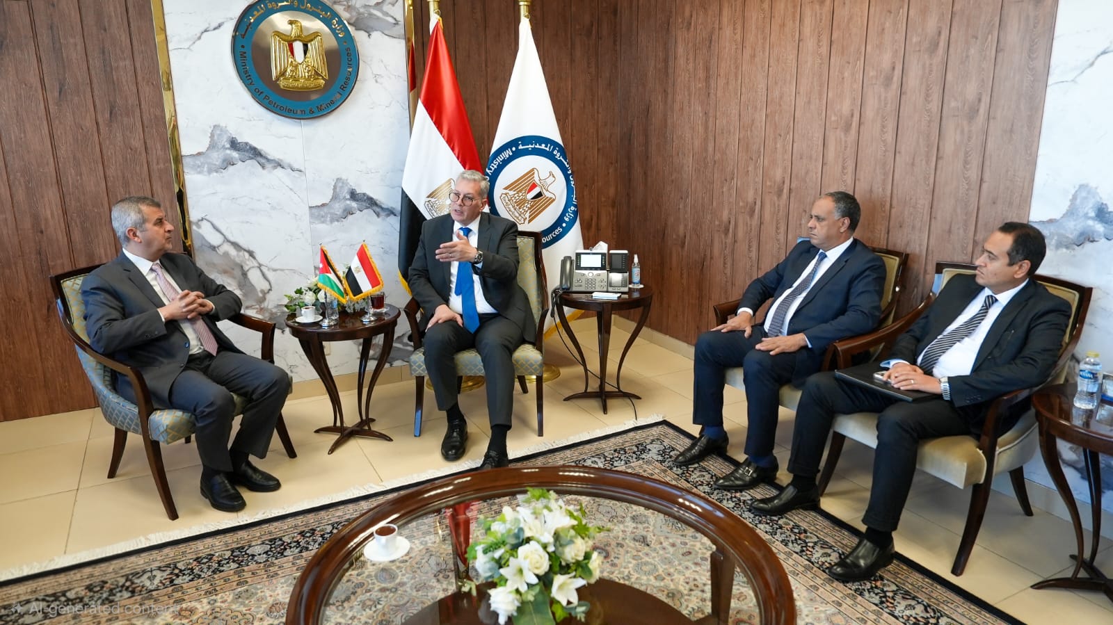 زيادة فرص التعاون المصري - الأردني في مجالات البترول والغاز الطبيعي والتعدين