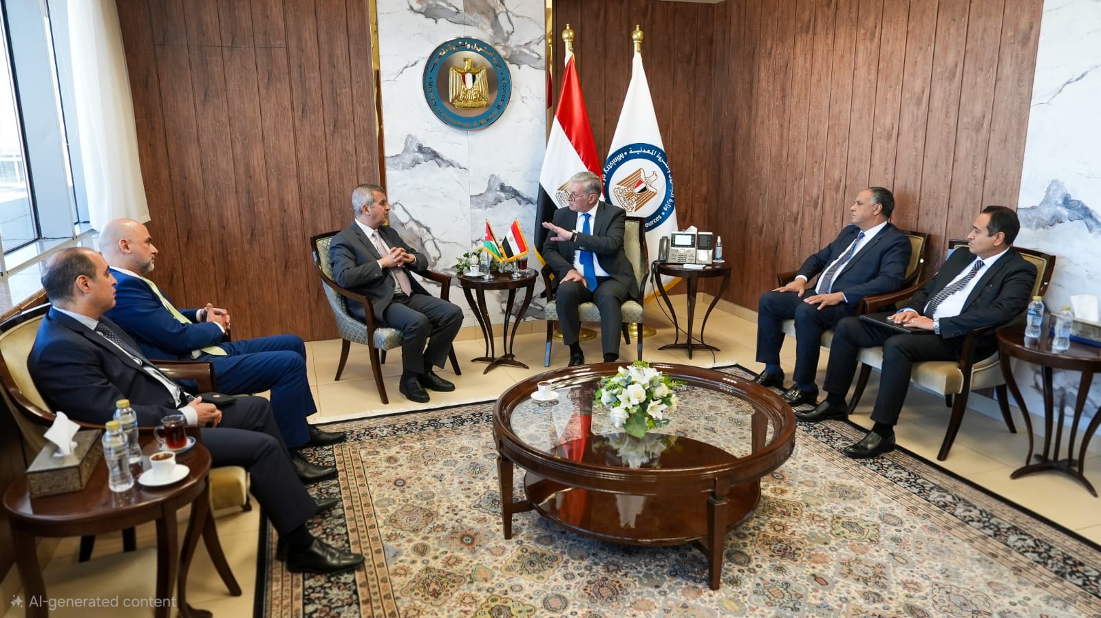 زيادة فرص التعاون المصري - الأردني في مجالات البترول والغاز الطبيعي والتعدين