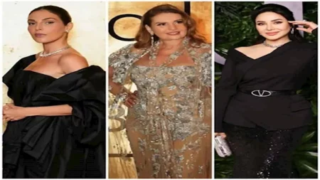 فساتين تخطف الأنظار.. أجمل إطلالات النجمات في جوائز الموضة 2025