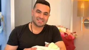 حمزة الصغير يُرزق بمولود جديد ويطلق عليه اسم "آسر"