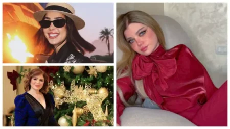 ملك زاهر أنيقة وبسمة بوسيل في الأقصر .. 10 لقطات لنجوم الفن خلال 24 ساعة